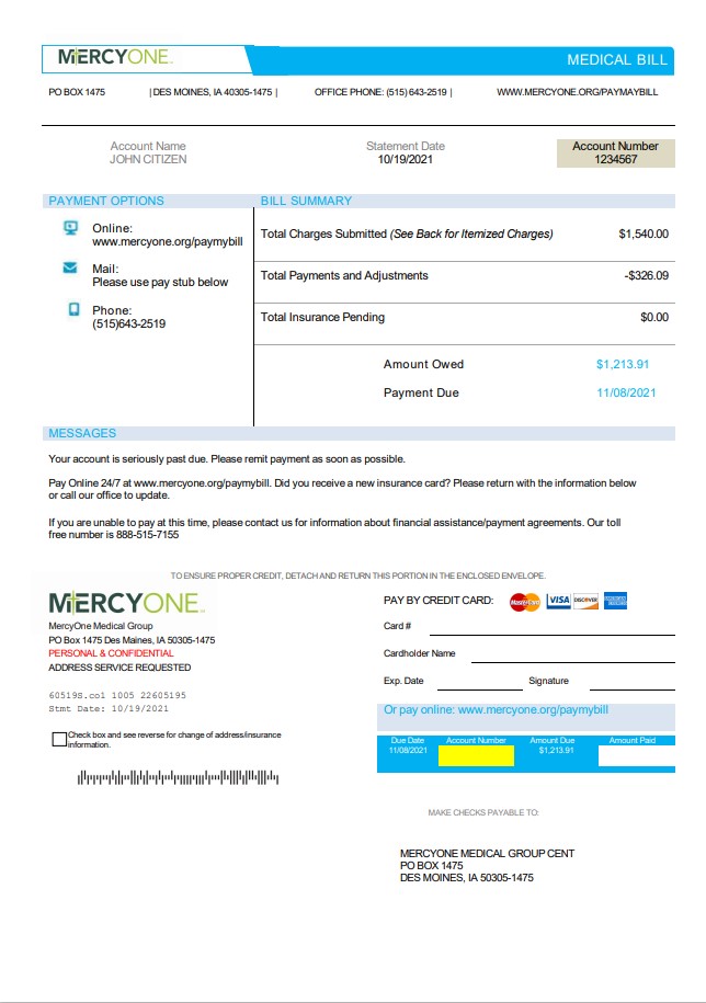  Minol USA business utility bill 